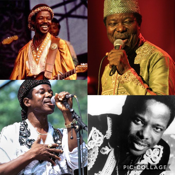 Happy 75th Birthday to the legendary King of Juju music King Sunny Ade 