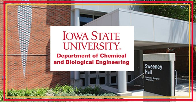 Please share: we're hiring! Applications for Assistant/Associate/Full Professor now being accepted to begin employment August 2022. Get details and apply: go.iastate.edu/DWJ6NT