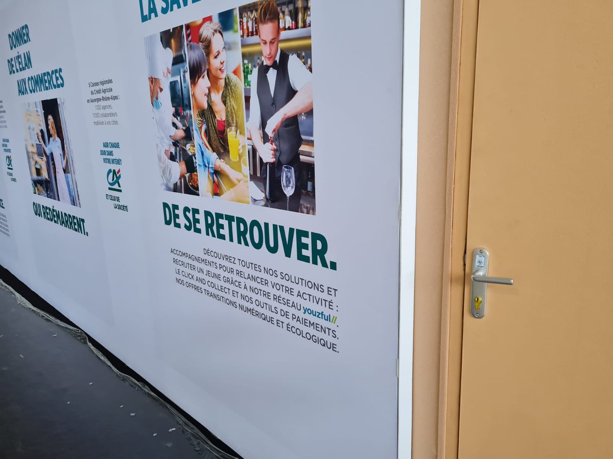Nous vous attendons dès demain dès demain sur le @sirha_lyon au Start-Up Village by <a href="/CreditAgricole/">Crédit Agricole</a> !
#SIRHA #SIRHA2021 #SIRH #Food #Hôtel #CHR #Restauration #Hôtellerie #Restaurant #Lyon #Gastronomie #Eurexpo #HygièneMains #AntiCOVID19 #AntiSARSCOV2 #COVID19 #SARSCOV2