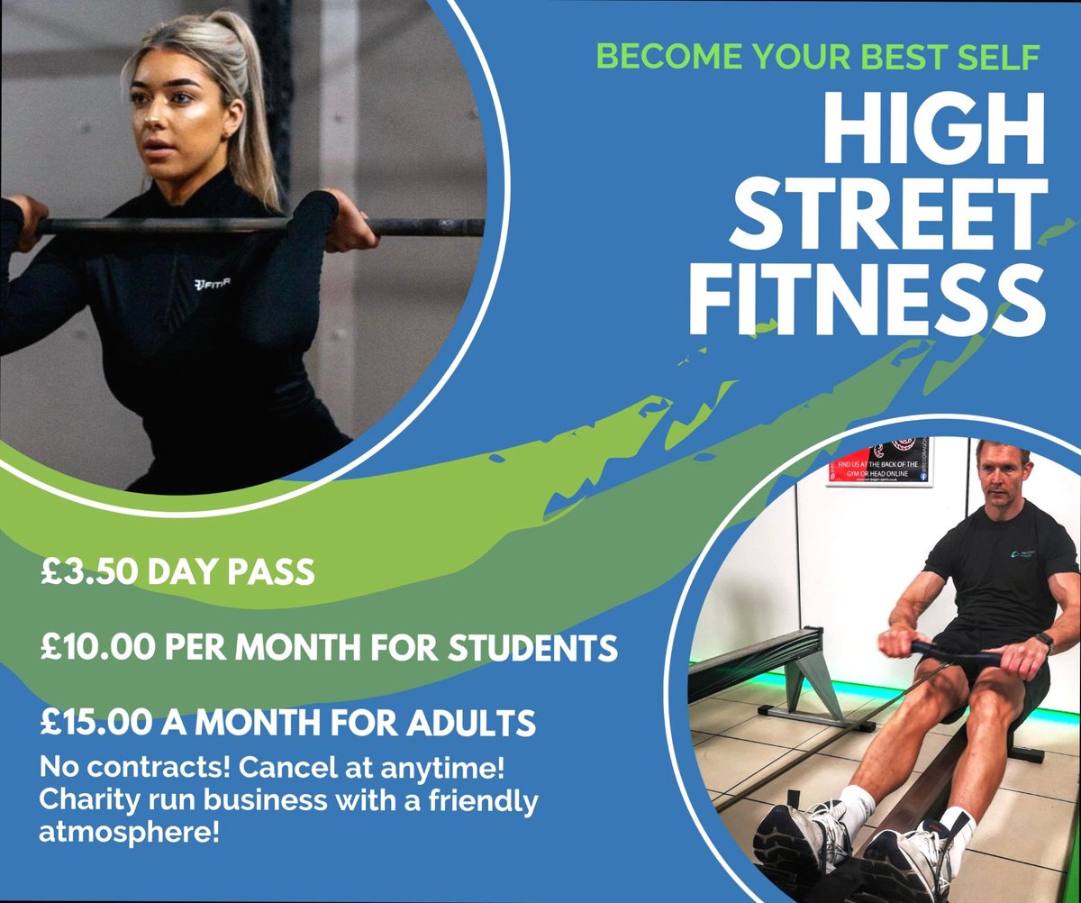 HighStreetFit's tweet photo. It's been #NationalFitnessDay 

We've seen loads of other facilities offering "deals".

Well, we think you shouldn't have to pay more to look after your wellbeing. You shouldn't be tied in, have your costs hiked up and YOU should always get a say. 

That's what we do at HSF! https://t.co/P3XhRc0i1h