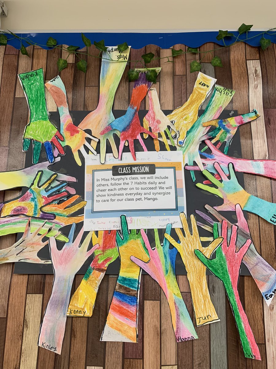 Our class mission statement ✨ #leaderinme #allhandsin <a href="/WestMeadow_LRSD/">West Meadow School</a> <a href="/LRSD_68/">LRSD_68</a>
