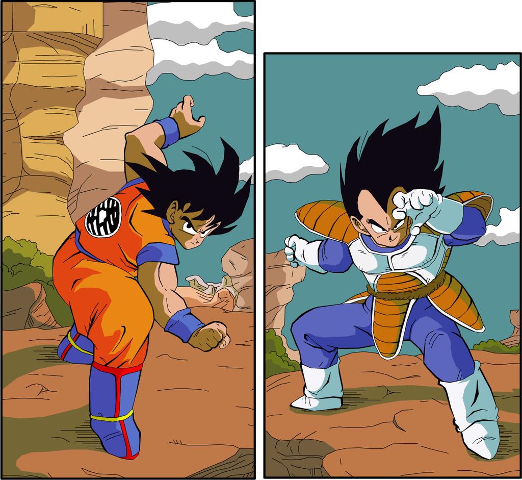 DBZ Goku and Vegeta DBDC Goku and Vegeta. 