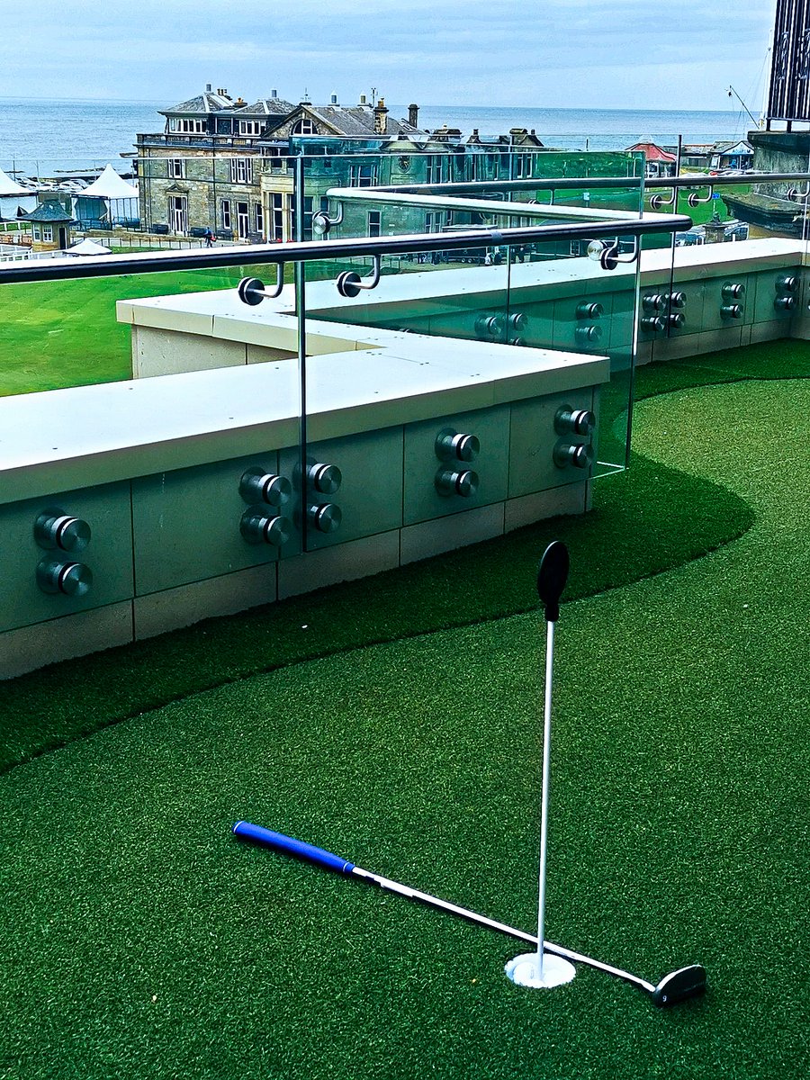 Always great scenery from the Rusacks Hotel any day of the week.