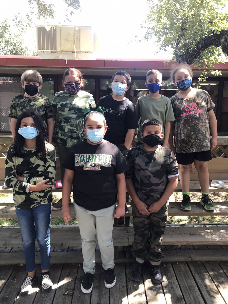 BISDRAH's tweet photo. HOCO 2021!
Camo day! https://t.co/1kFXbbwD8e