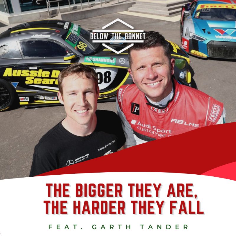 BelowtheBonnet's tweet photo. 🚨N E W  E P I S O D E🚨

The bigger they are, the harder they fall Feat. Garth Tander

Kayo: https://t.co/FYnchzDkMc
iTunes: https://t.co/BW7xtAL1q1
Spotify: https://t.co/M0lKlNT1E2
https://t.co/loYuOsBnqA
#belowthebonneti https://t.co/DX8bMrzMJe