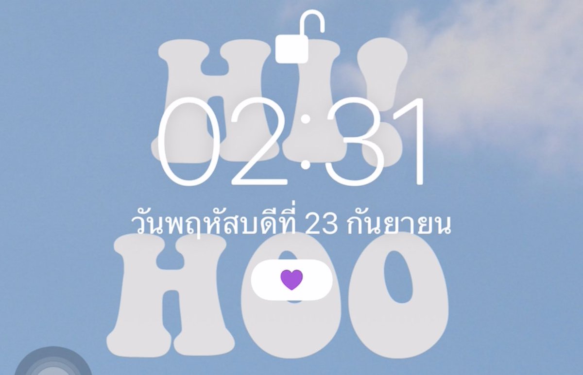 Juicy_taetae's tweet image. iOS 15 คือน่ารักมากกก มีโหมดนี้ด้วยเหมือนเป็นตัวลิ้งค์กับเวลามั้งไม่แน่ใจ แต่พอตั้งแล้วมันจะอยู่ตรงเวลา ตั้งชื่อได้คือน่ารักสุด
Cr : tiktok— @/sisshv #iOS15 #iOS15th