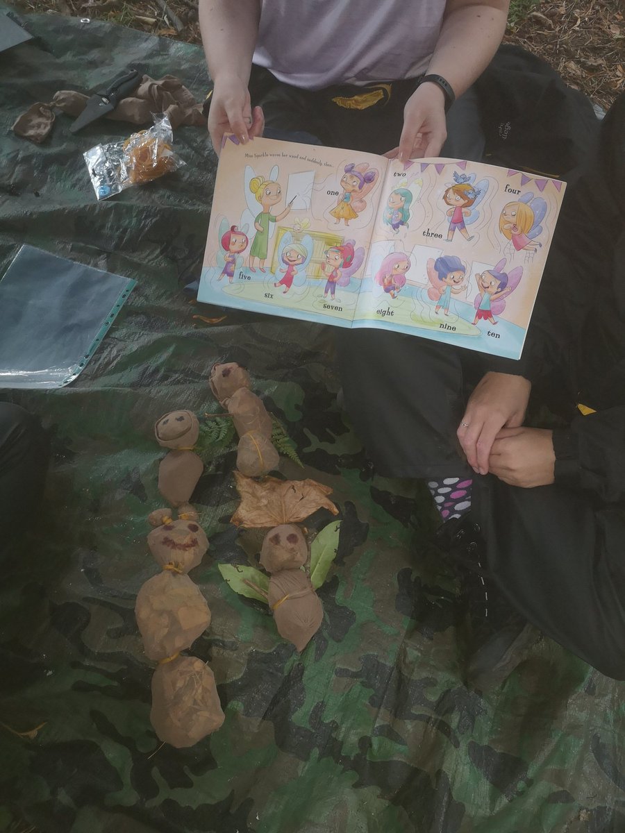 ayrshirekelc's tweet photo. Woodland creature time for our HNC Forest Kindergarten session today.
Meet the forest fairies ๐
@CarolATurnbull @ELCScotGov @earlyyearsscot @annecayrshire @AngelaGilzean
#natureisfun
#teamelc
#forestfairies
#hncforestkindergaten
#learningthroughplay https://t.co/5BiMYwL4z5