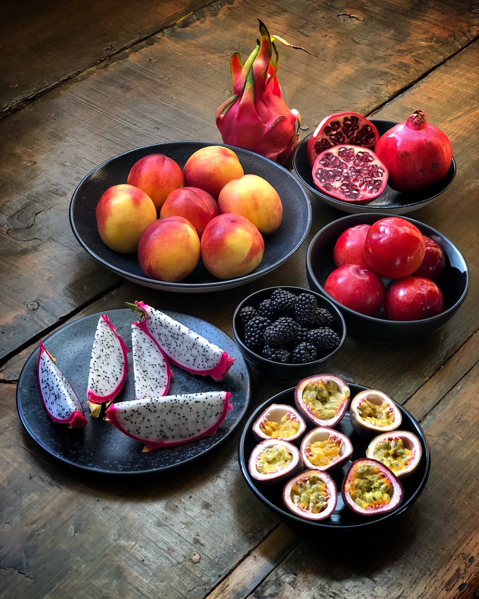 Fruit bowl taster menu