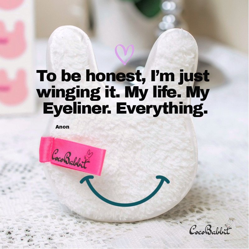 CocoBabbit's tweet photo. I am winging it so hard I could be an airline! #cocobabbit #mua #reusablemakeuppads #beauty #faceandbeauty #makeupremover #reusablemakeup #wingingit #gorgeous #cutemakeup #makeupaddict #beautyquotes #quotestoliveby #quoteoftheday https://t.co/MWnAdpndpi