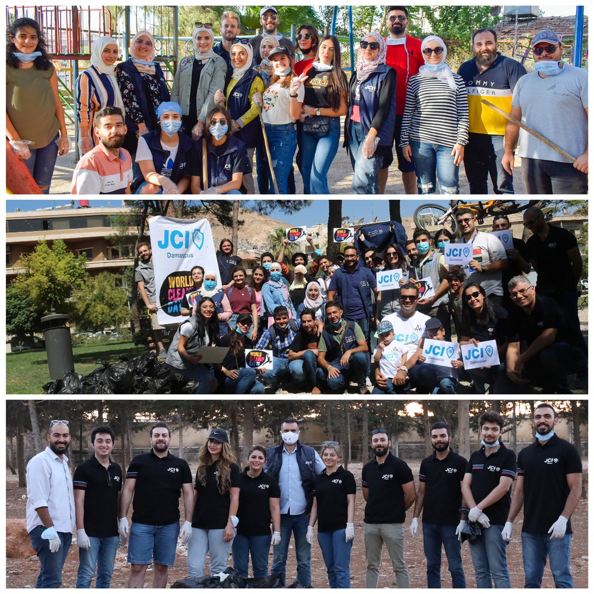 jcisyria's tweet photo. From local chapters in #Syria 🤩
Gathering in @WorldCleanupDay 🌎☘️21st September 2021, within @LetsDoItWorld Campaign to spread its #theme for 2021 “#cleaning_up_litter and #mismanaged_waste from our beaches, rivers, forests, and streets”☘️🌎
@jcileaders @UN @LDIFoundation https://t.co/tqPZK9M4TM