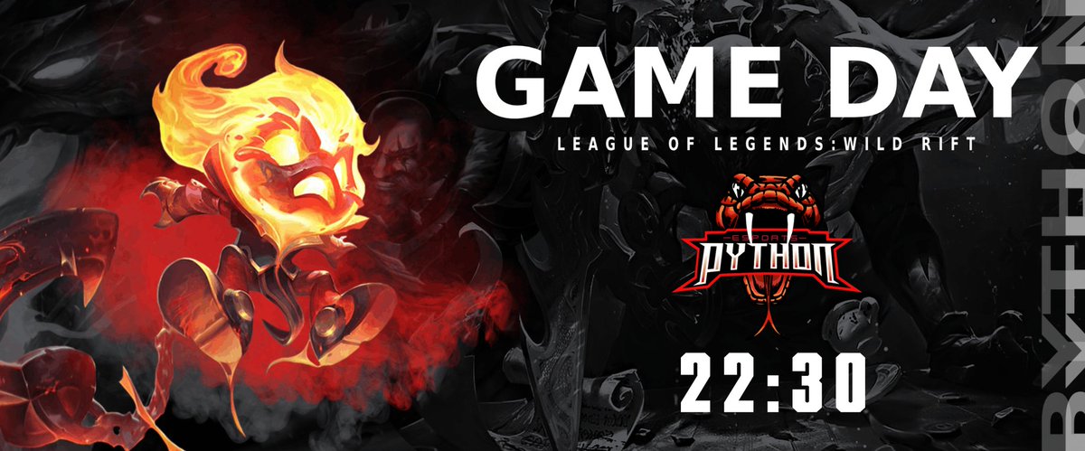 _pythonesports's tweet image. [🟡] MATCH DAY | #WildRift

¡¡Esta noche jugamos la Jornada 9!! 

🏆| @NSummoners
⏰| 22:30 CEST
🆚| @JadeDragons8 

‼️𝐀𝐍𝐈𝐌𝐎 𝐘 𝐒𝐔𝐄𝐑𝐓𝐄‼️
#PythonAttack 🐍❤️