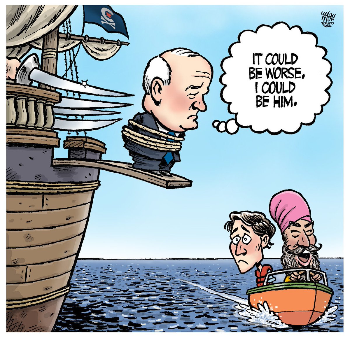 Please enjoy my #elexn44 cartoon for Thursday's @TorontoStar #cdnpoli #Elxn44