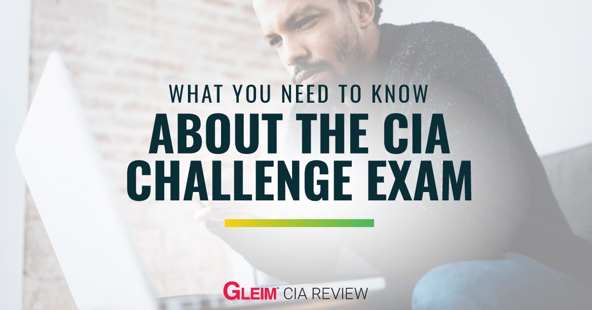 GleimCPAReview's tweet photo. Are you a #CPA looking to earn your CIA certification? The CIA Challenge Exam allows those who are eligible to earn their CIA in a faster &amp; more affordable process! Applications close Sept 30 &amp; the 1st window is Nov 2021. Share with your colleagues! https://t.co/2q8JsV50tN #audit https://t.co/vETPpe18z5