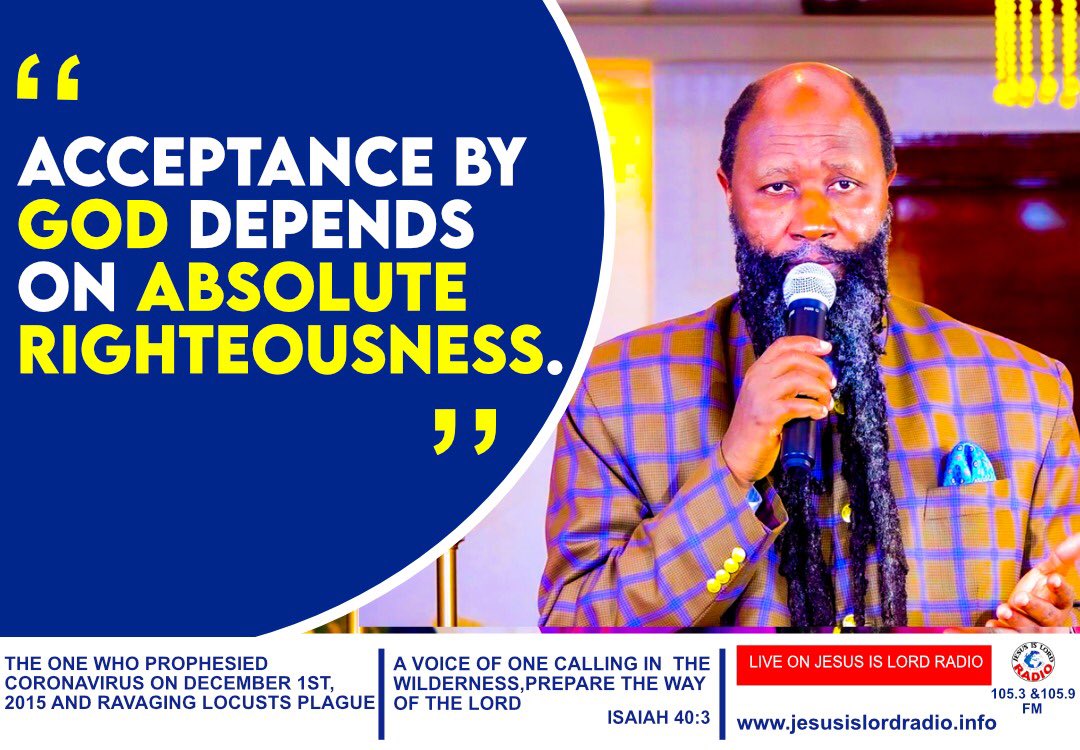 ACTRghteousness's tweet photo. Righteousness is the dress code for The church that enters into the Rapture. What garment are you wearing at this hour?
#RaptureIsNear https://t.co/vRsMetINae