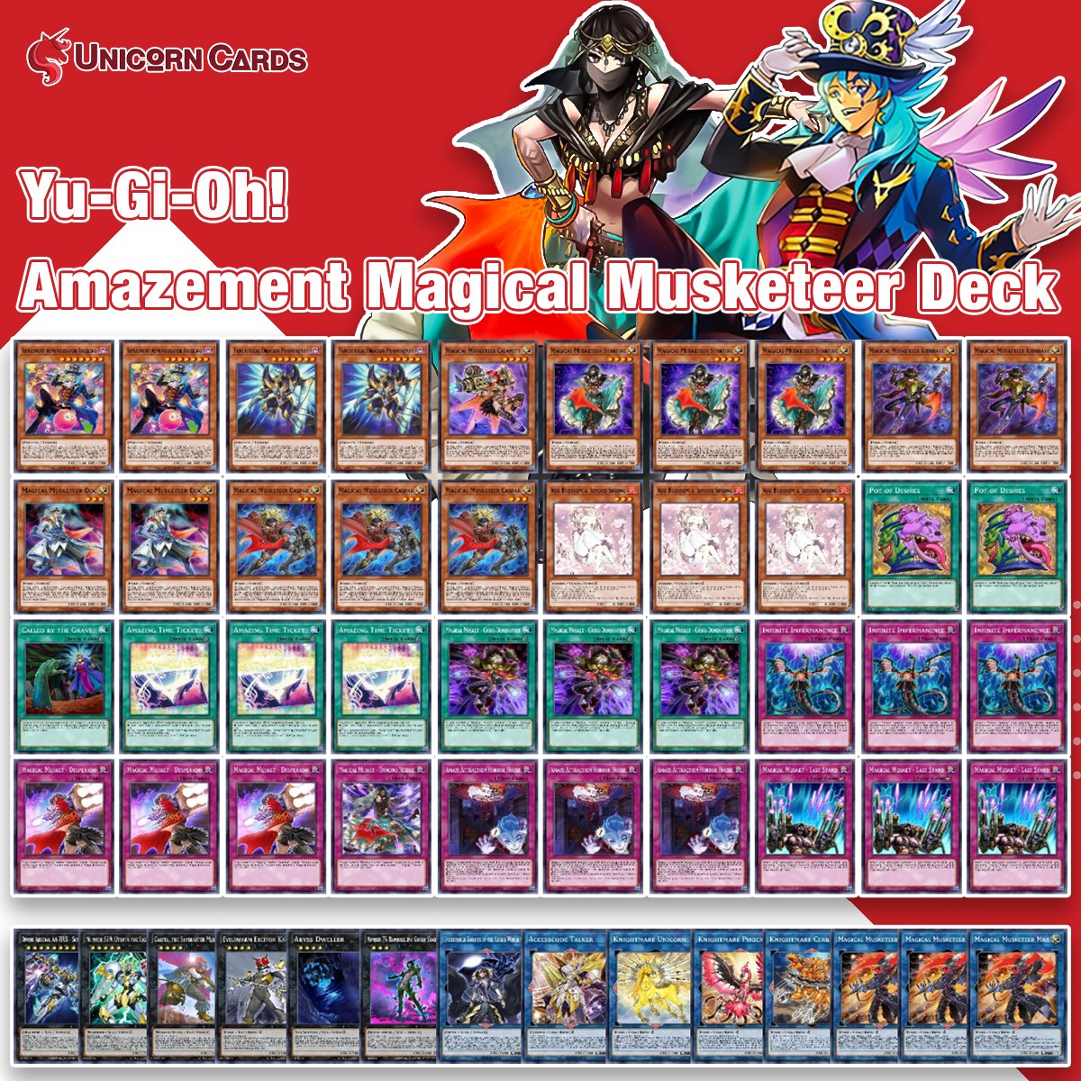 magical musketeer deck yugioh Yugioh Magical Musketeer Max BLHR-EN052 Ultra Rare 1st Edition Near Mi main image 1
