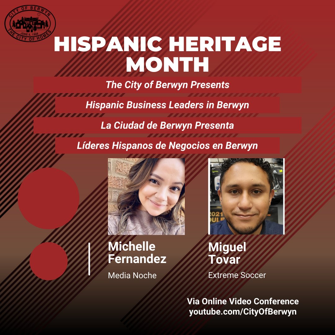 City of Berwyn on Twitter "In celebration of Hispanic Heritage Month