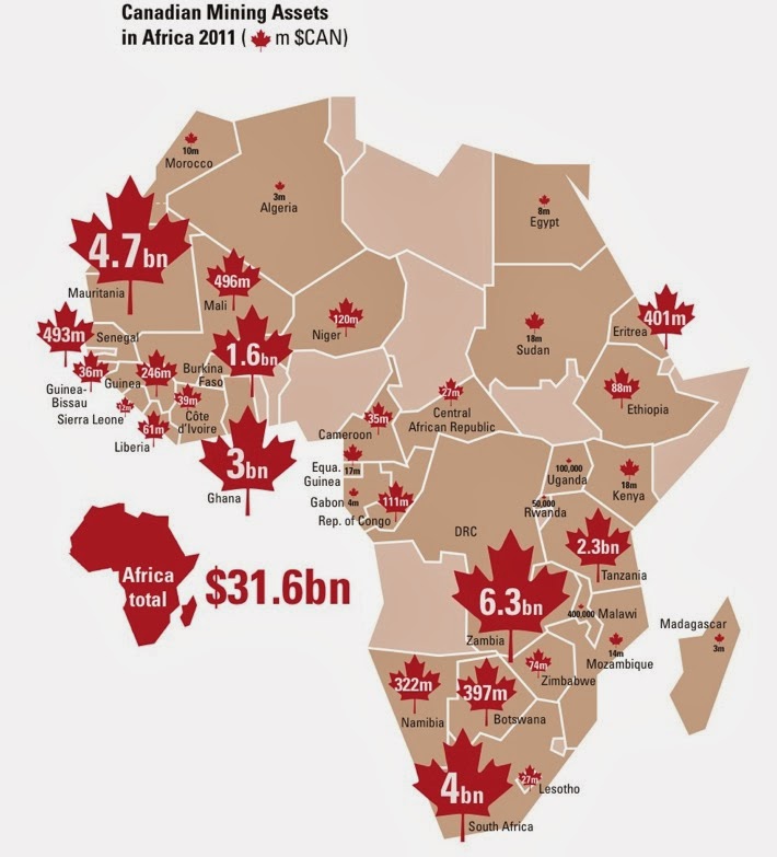 Analysis | Why do Canadian mining companies own most of the mines on the African continent? We haven't asked anyone and we're certainly not asking now