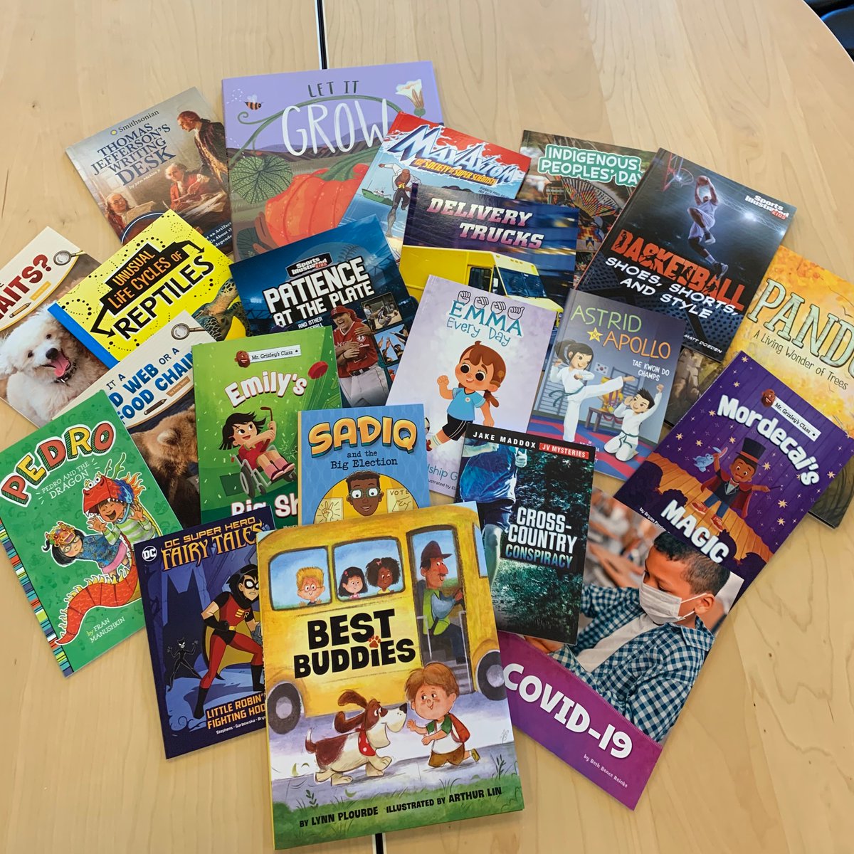I am loving my new Curriculum Curator role <a href="/Customedu/">Custom Education Solutions</a>! I got to spend the last two days with some of our favorite publishers picking new books to add to the showroom. A sneak peek of what’s to come. Thanks, <a href="/CapstonePub/">Capstone 📚</a>!