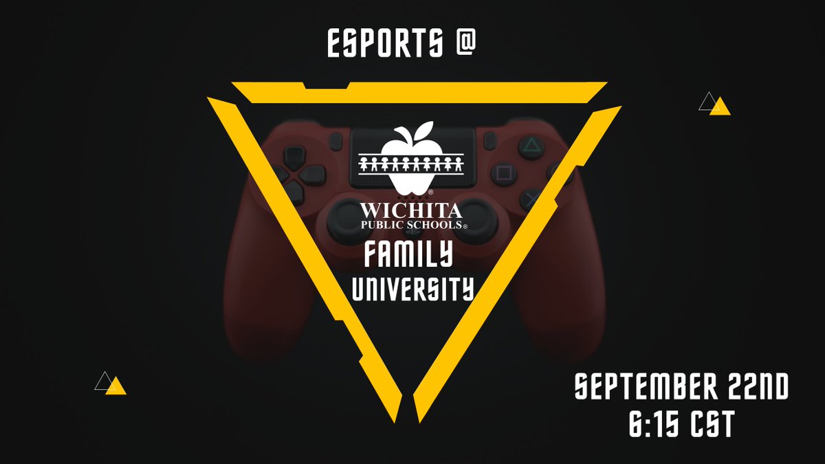 showmerob's tweet image. Excited to present with @clintdayhuff &amp;amp; @mrs_smoke  about our #Esports District-Wide Program @WichitaUSD259 with our Family University Parents and Guardians tonight at 6:15pm CST.  Join Us!  usd259.org/familyuniversi… #WPSProud #WPSIgniteLearning