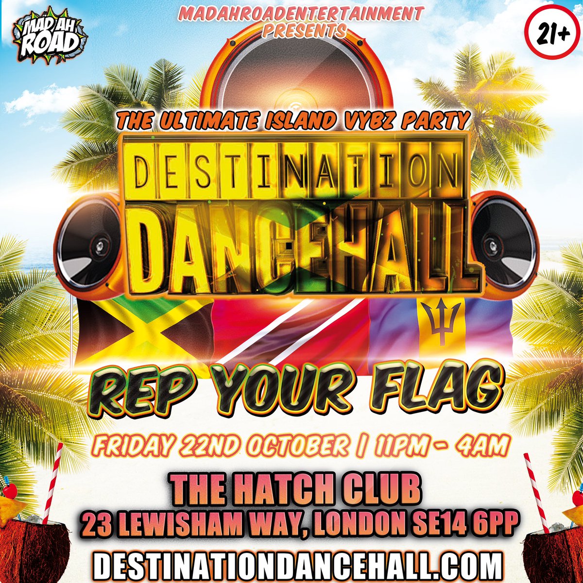 DJBLACKA's tweet photo. #DESTINATIONDANCEHALL
REP YOUR FLAG EDITION
50 FREE LADIES TICKETS AVAILABLE RIGHT NOW HURRY HURRY βΌοΈβοΈπ₯
TICKET LINK
> https://t.co/m7zQkG240I < https://t.co/vcBFQJ22hj