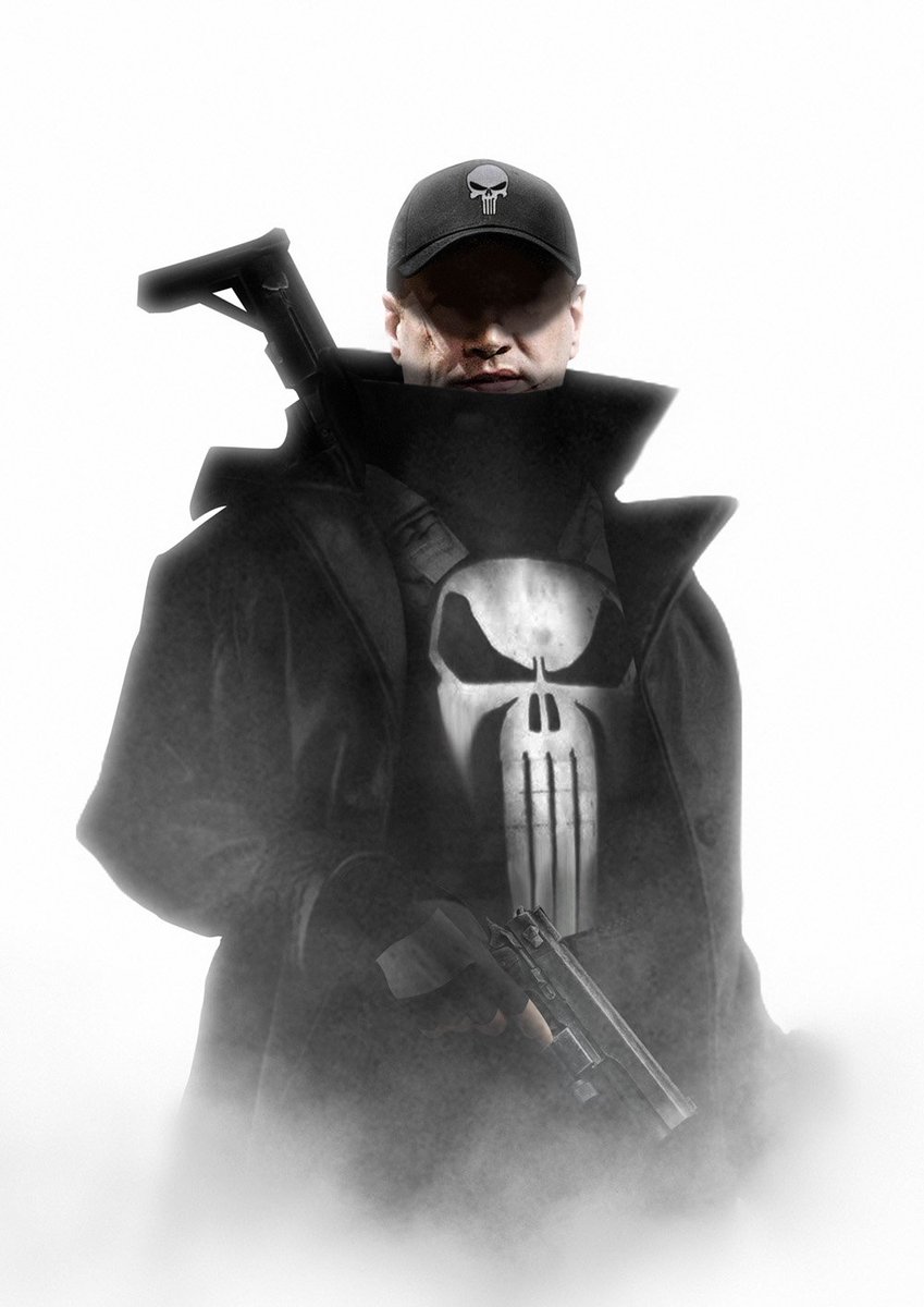 PhaseZeroCB's tweet photo. The Punisher will now be played by Kevin Feige, a saga where he hunts down Marvel leakers.

(via @Bosslogic) https://t.co/gxsXs8yuiq