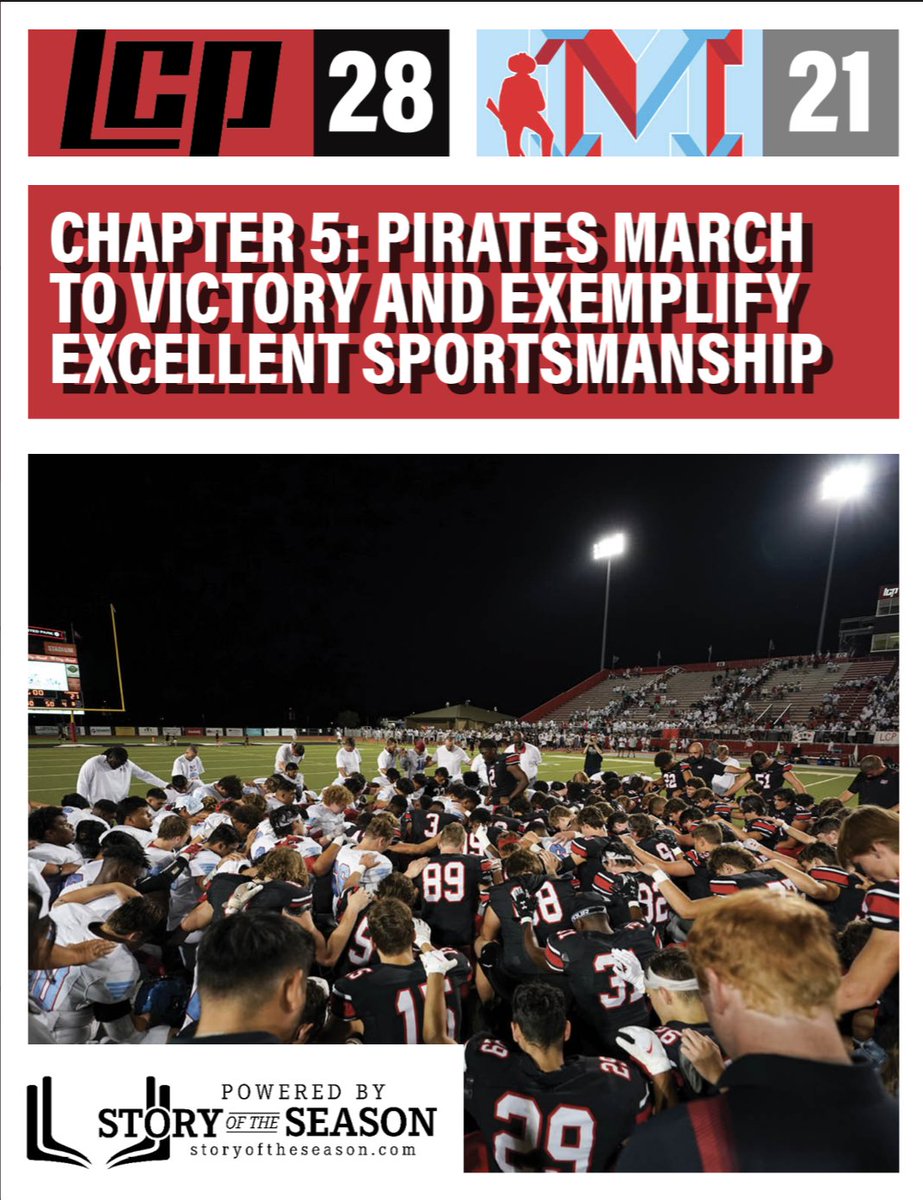 Congrats to @FootballLCP @LCPAthletes on their win vs @MHSplainsmenFB 28-21. Be sure to check out all the media coverage, highlights, articles, photos and more in this week's chapter of Story of the Season linked below. @chipd23 @lcp_coachpo @TamaraJK storyoftheseason.co/2021football/l…