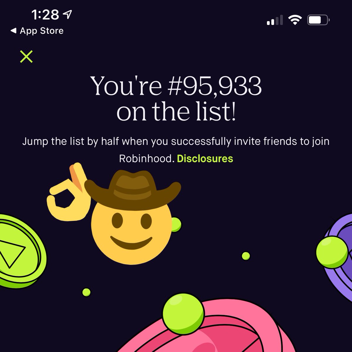 YoRHaKarma's tweet photo. why was I just pushed about halfway DOWN the waitlist? Can I pls just get my $ETH off this shit platformโฆ๐ค #freemycrypto #robinhood #RobinhoodWallet #Crypto #cryptotwitter https://t.co/ARJC52SokK