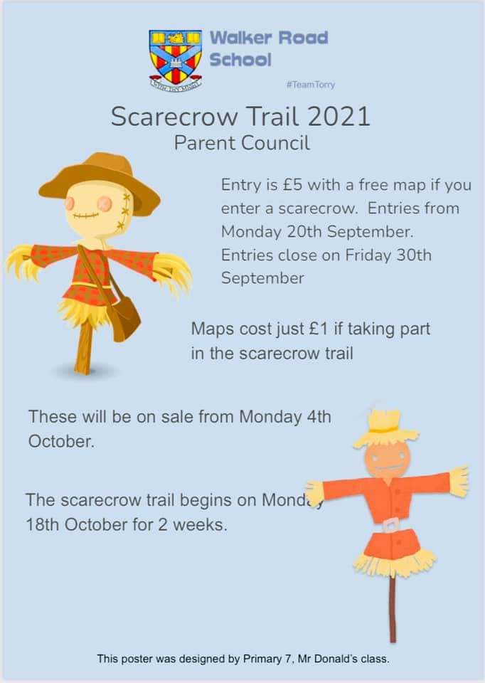 Mr P. Donald (Principal Teacher) (@mrdonaldedu) on Twitter photo The <a href="/WalkerRoadSch/">Walker Road School</a> Parent Council scarecrow trail is back. Fabulous prizes to be won. Our class have been designing some posters! #TeamTorry The <a href="/WalkerRoadSch/">Walker Road School</a> Parent Council scarecrow trail is back. Fabulous prizes to be won. Our class have been designing some posters! #TeamTorry