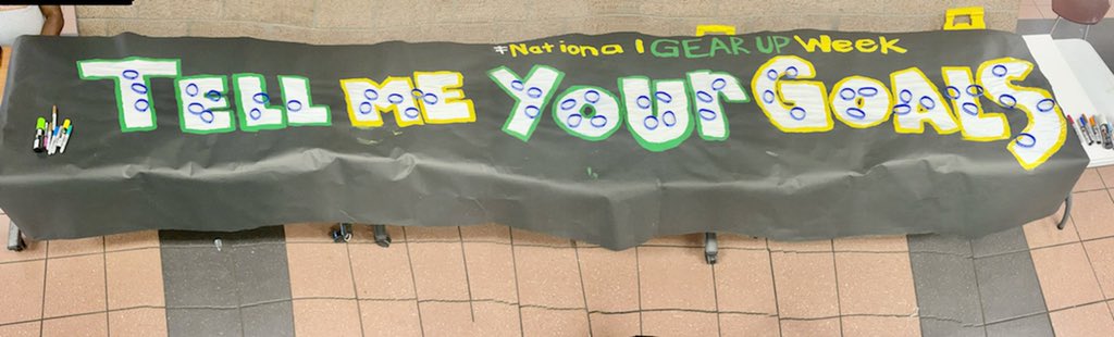 Day 3 of National GEAR UP Week was a Success! Our Goal Wall is full of future doctors, lawyers, politicians, entrepreneurs, future veterans &amp; so much more! 🙌🏾 <a href="/edpartnerships/">NCCEP</a> #GEARUPworks @desotoisdengage <a href="/DeSotoISDCTE/">DeSoto ISD Career & Technical Education/CCMR</a> #Nccep