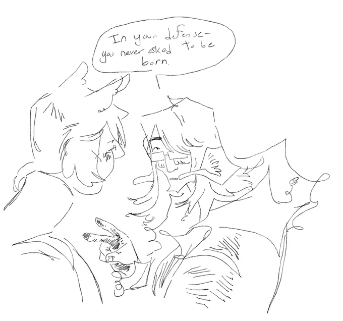 the wine sleepiness got to me last night though idk what either of these are 