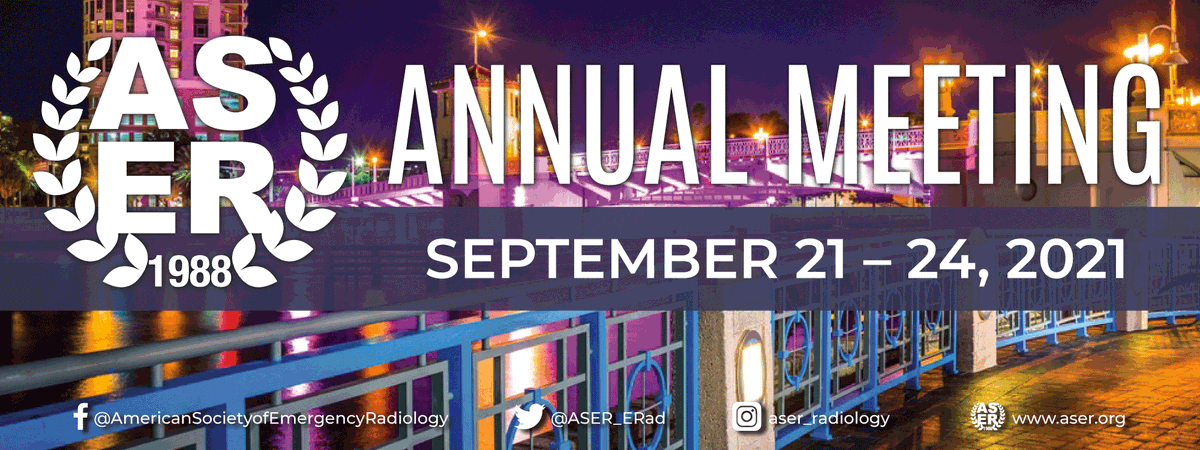 American Society of Emergency Radiology | ASER tweet media