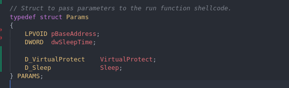 C5pider's tweet photo. Had a lot of fun playing with SleepyCrypt by @SolomonSklash. Even modified the original code to pass the WINAPI functions ( VirtualProtect and Sleep ) to the shellcode so that it doesn't need to load them dynamically. In that way, I managed to reduce the shellcode to 1k bytes. https://t.co/2k9SktRqUP