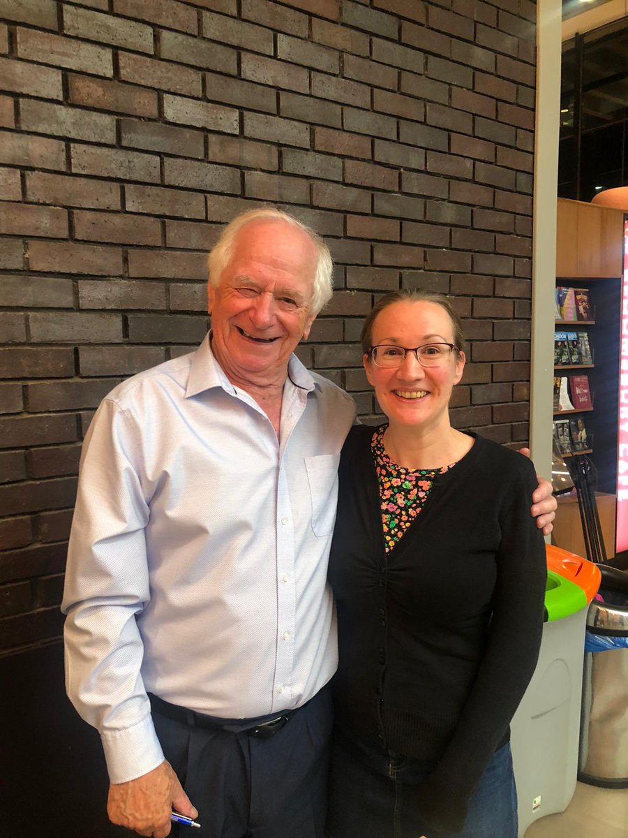 I don’t want anyone to get too jealous but I’ve just met Johnny Ball!