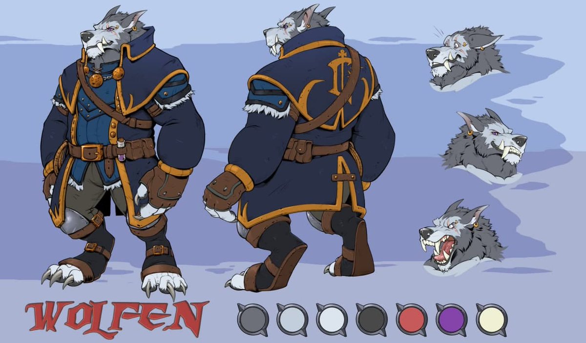 W0LFENxlr's tweet photo. New Ref sheets for my OC Done by @ BigBadYote !!! https://t.co/TzYS6Ohccj
