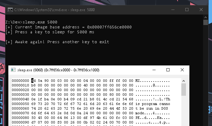 C5pider's tweet photo. Had a lot of fun playing with SleepyCrypt by @SolomonSklash. Even modified the original code to pass the WINAPI functions ( VirtualProtect and Sleep ) to the shellcode so that it doesn't need to load them dynamically. In that way, I managed to reduce the shellcode to 1k bytes. https://t.co/2k9SktRqUP