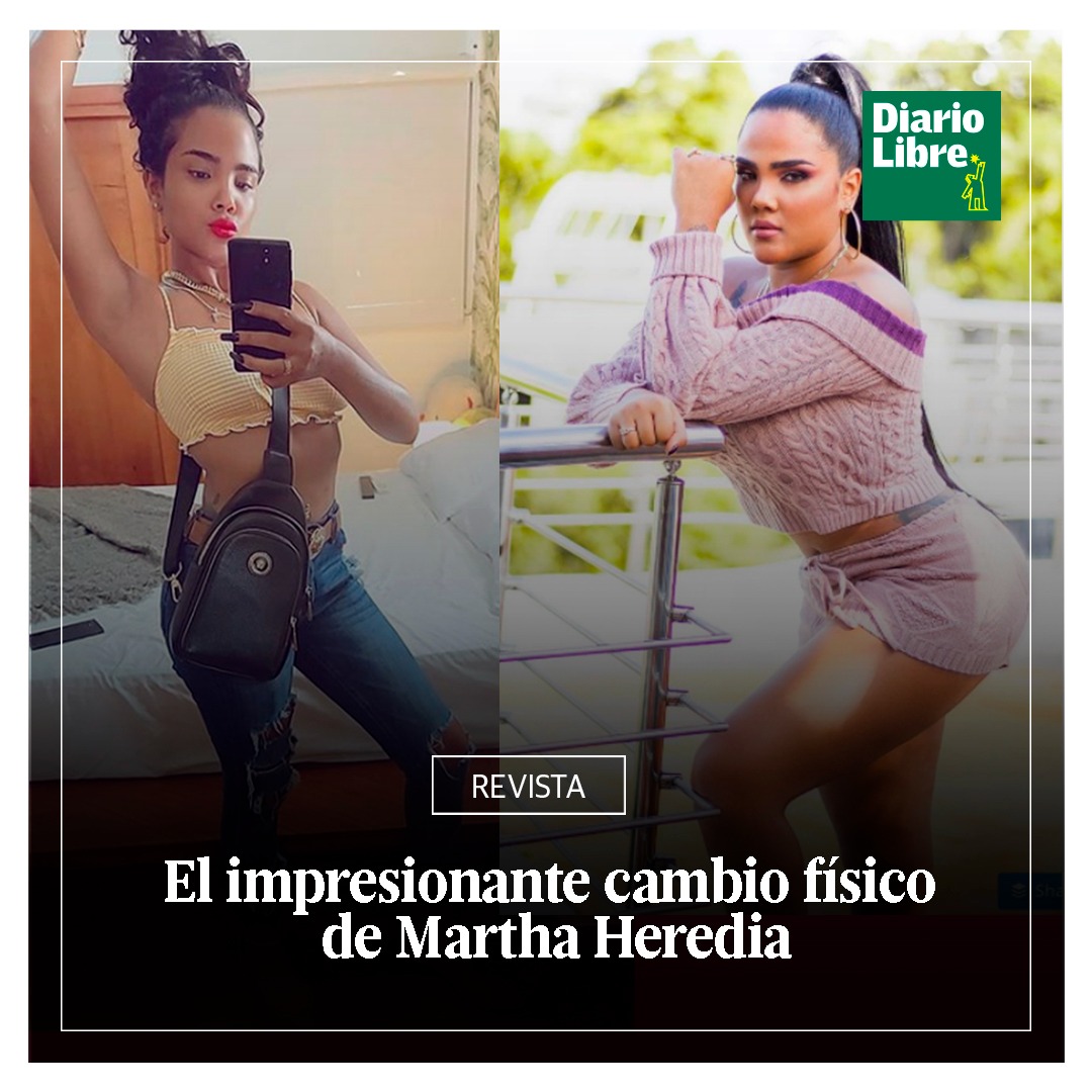 📔|#RevistaDL | La cantante sorprendió con su nuevo aspecto tras perder varias libras
🔗 ow.ly/1E8s50GePX3

#DiarioLibre #Farándula #Cantantes #Físico #MarthaHeredia