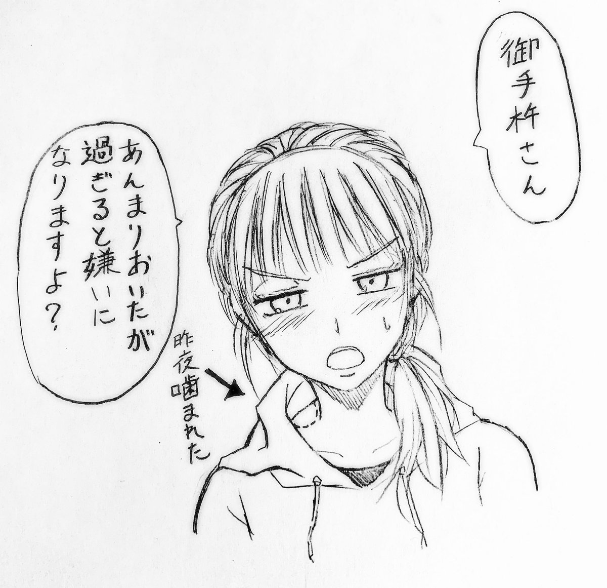 うちのぎねはこーゆー子だから…笑
※創作審神者♀顔あり 