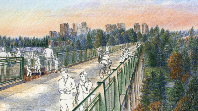 jedoerfel's tweet photo. Amazon gives $7.5M to complete a bike and walking trail in Bellevue, where it is growing rapidly. 

The money will go towards completing the Wilburton and Wilburton Trestle trail segments in Bellevue, where it eventually plans to employ 25,000 people.

https://t.co/FIZiuY7YJ4 https://t.co/PJXVeWzT3L