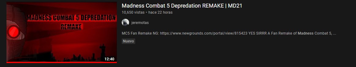 Madness Combat 5: Depredation REMAKE