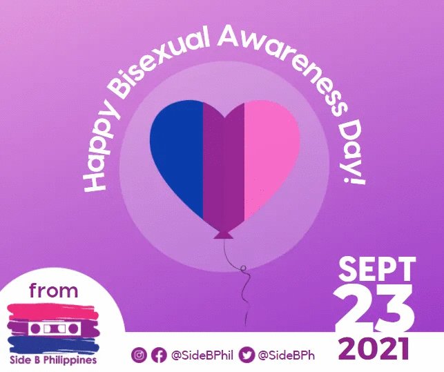 Happy Bisexual Awareness Day!!

B-coz we are VALID!! 💖💜💙

#bivisibilitymonth #BiVisibilityDay #BiVisibilityWeek