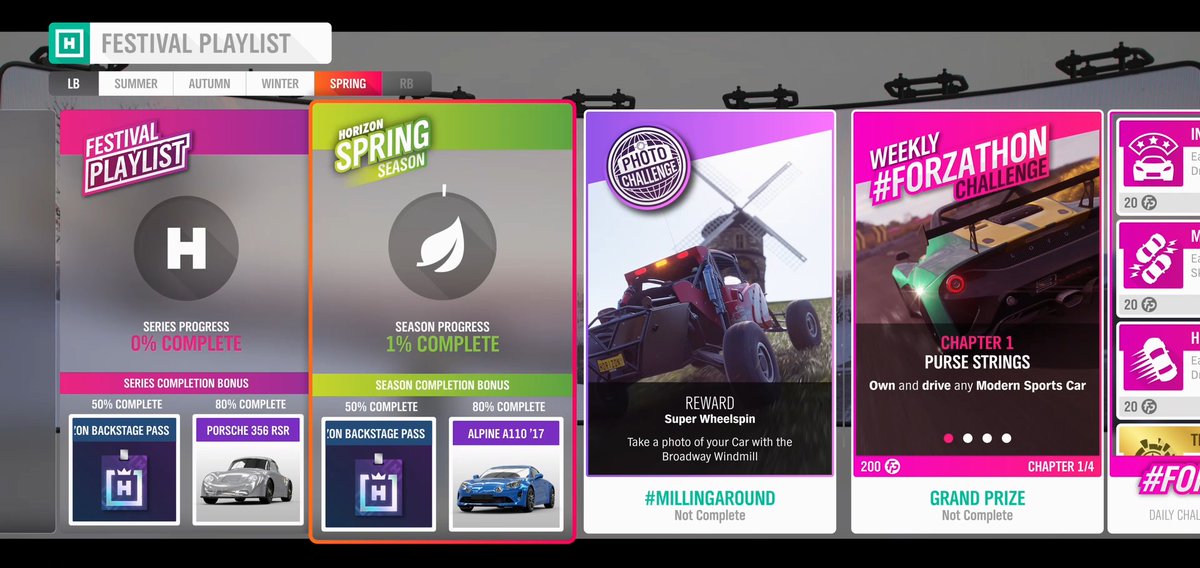 manteomax's tweet photo. There are just 12 more hours to collect exclusive cars from Spring season in #ForzaHorizon4. Look for the Koenigsegg CCGT to join Horizon Backstage tomorrow as Series 40 starts with Summer season.
#MillingAround
https://t.co/WJ6PoWWYrD https://t.co/s1CrAb47PL