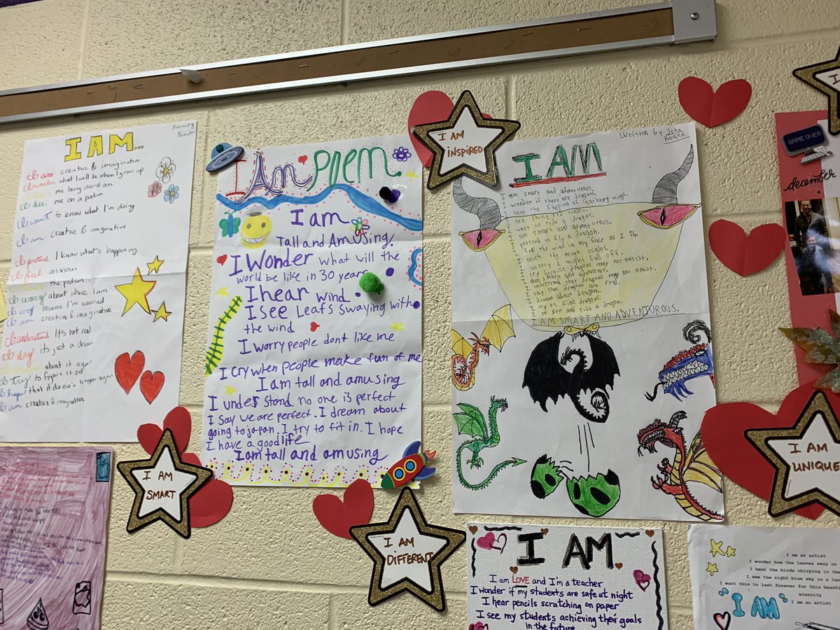 RobinsonMidSch's tweet photo. Tough day in the East High feeder; but Ms. @jpillich spent it getting to know her kids a little more and a little better. #weflywithyou @EastHighAces #iampoems https://t.co/e1CRgKjCVB