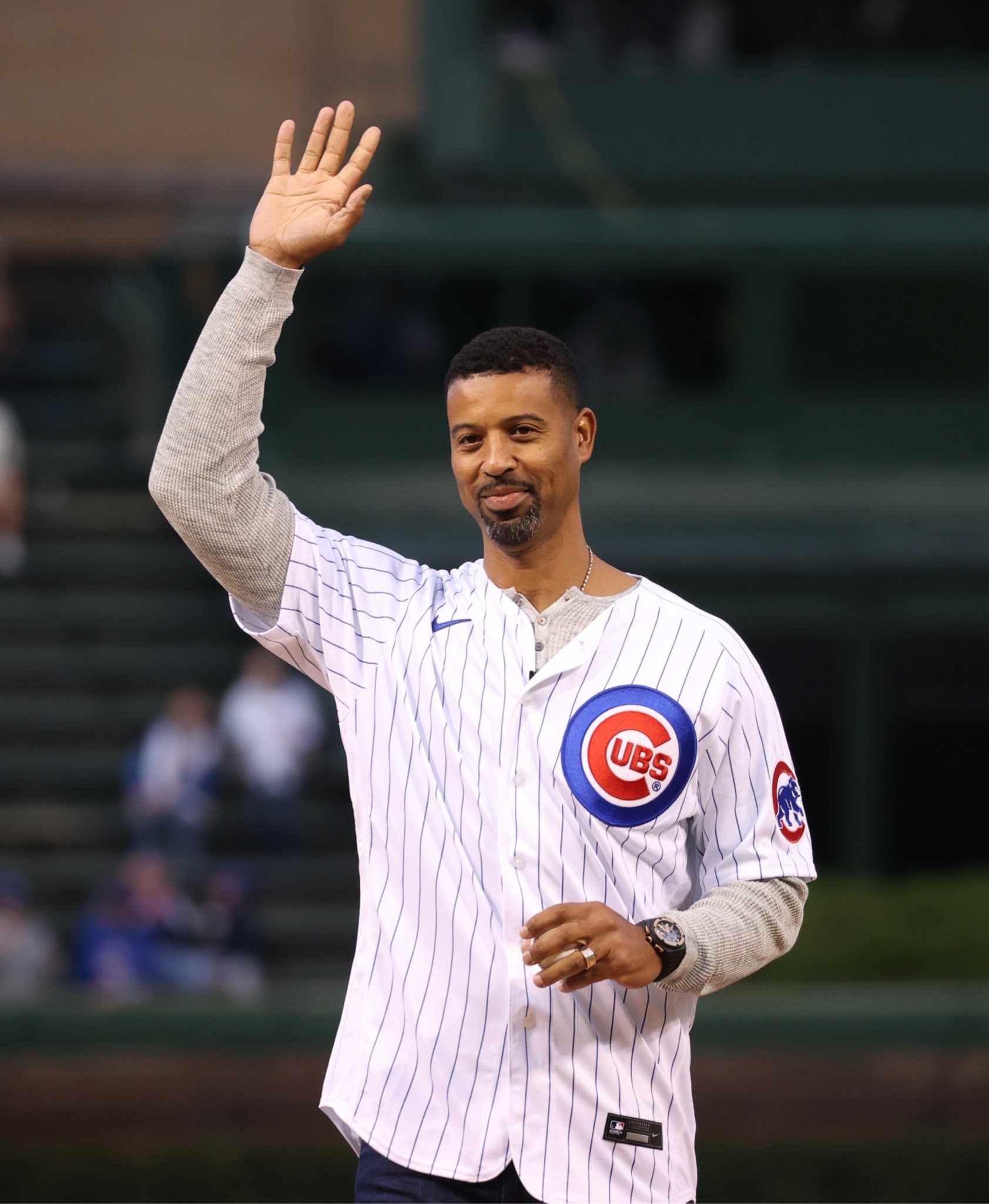 Chicago Cubs on X: First pitch ✓ National anthem ✓ Stretch