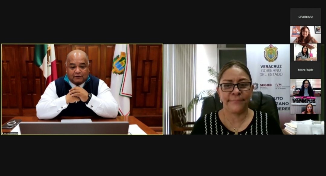 VeracruzIVM's tweet photo. En seguimiento a los trabajos del Sistema Estatal para Prevenir, Atender, Sancionar y Erradicar la Violencia contra las Mujeres, se efectuó la Segunda Sesión Ordinaria del #SEPASEVM. https://t.co/3CQCh3moZi