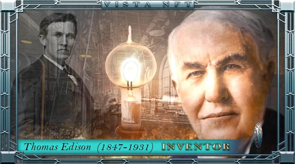 Thomas Alva Edison was an #Americaninventor and businessman who has been described as America's greatest inventor.
Find more at vistalegends.com
.
.
.

#vistalegends #history #artists #historicalfigures #inventor 
#RevisionistHistory #ThomasEdison