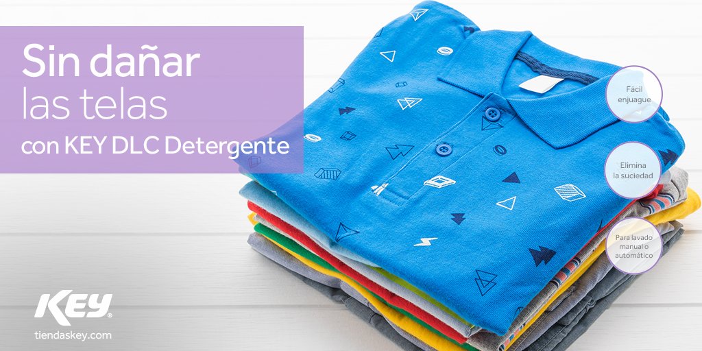 tiendaskey's tweet photo. 👚 ¡Sin dañar las telas!

#KEYDLCDetergente ideal para el lavado de ropa, manual o automático

¡Se enjuaga fácil y totalmente!

🏪  Disponible en Sucursales #Monterrey y #Saltillo

💻 Haz tu compra en https://t.co/xbN1J3ZJbH

#TiendasKEY #LimpiezaparaVivirMejor #CuidaTuRopa https://t.co/wWyC1Y9ang