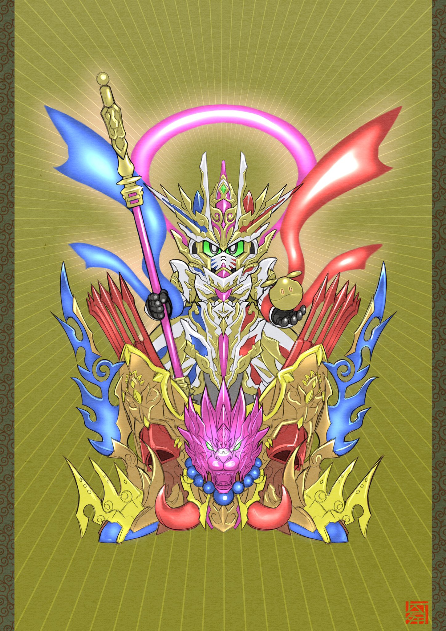 春のトムターモ 斉天大聖悟空衝動頑駄無闘戦勝仏越渾然猴王態図 最終回から一週間が過ぎました ときが経つの早いなぁ 今日はお彼岸の中日ですね お墓参り行ってきます 僕たちはsdgwを忘れない Sdgw Sdガンダムワールドヒーローズ