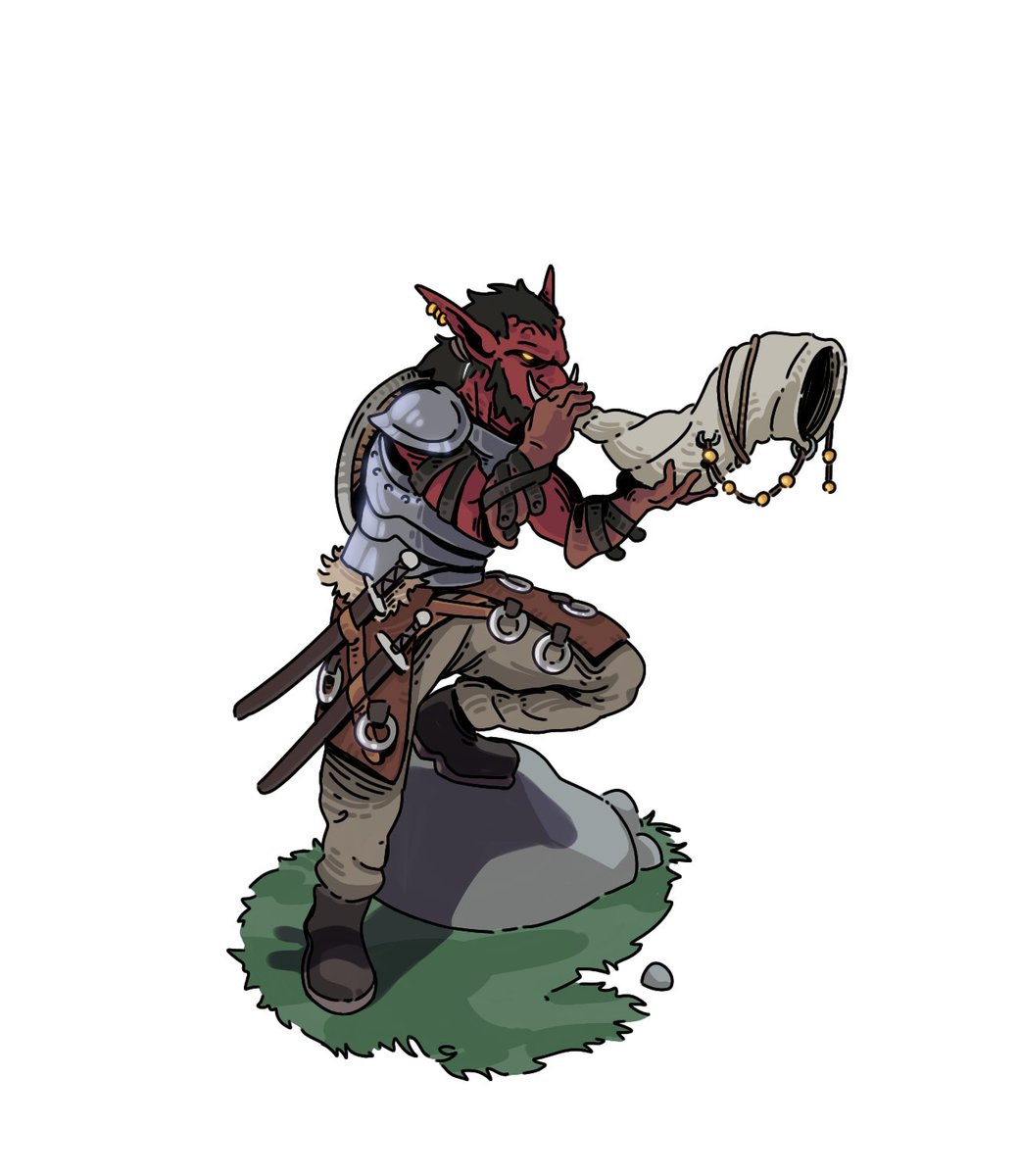 codvox1's tweet photo. Hobgoblin Captain 📯

Instagram: @ adio.rpg

#landsofaduo #adventurersguide #characterdesign #digitalart #fantasyart #dungeonsanddragons #dnd #rpg #conceptart #creature #hobgoblin #digitaldrawing #drawing #art #arte https://t.co/qNQ4R7T23t