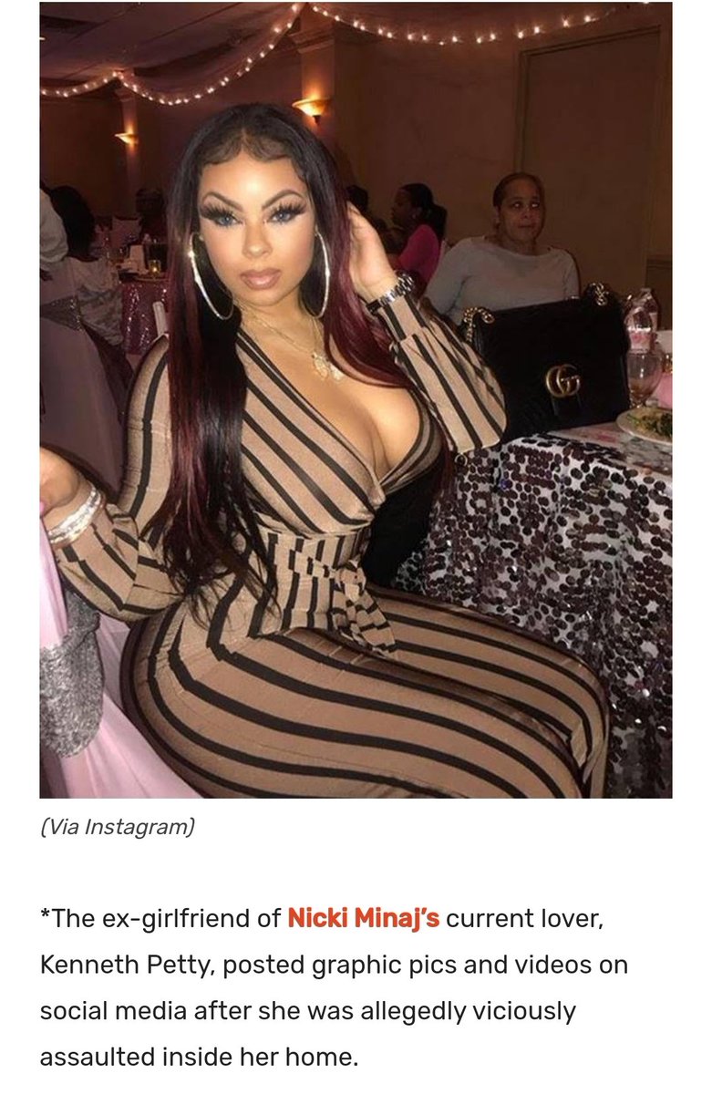 ohsosexi4u's tweet photo. Kenneth Petty is also an alleged abuser. Ya'll must have forgotten he beat her ex-girlfriend up.
#KennethPetty #NickiMinaj #nickiminajisoverparty https://t.co/oJGUmh8xSQ