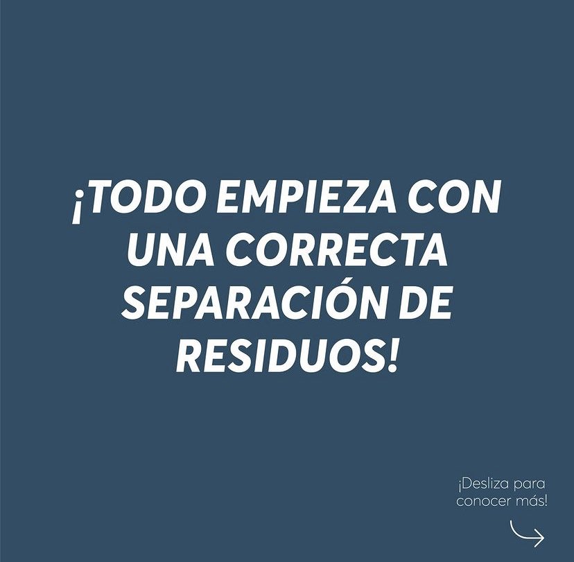ReciclaPues's tweet photo. ¡Todo empieza con una correcta separación de residuos! ♻️💚 https://t.co/88gf2MrAuJ